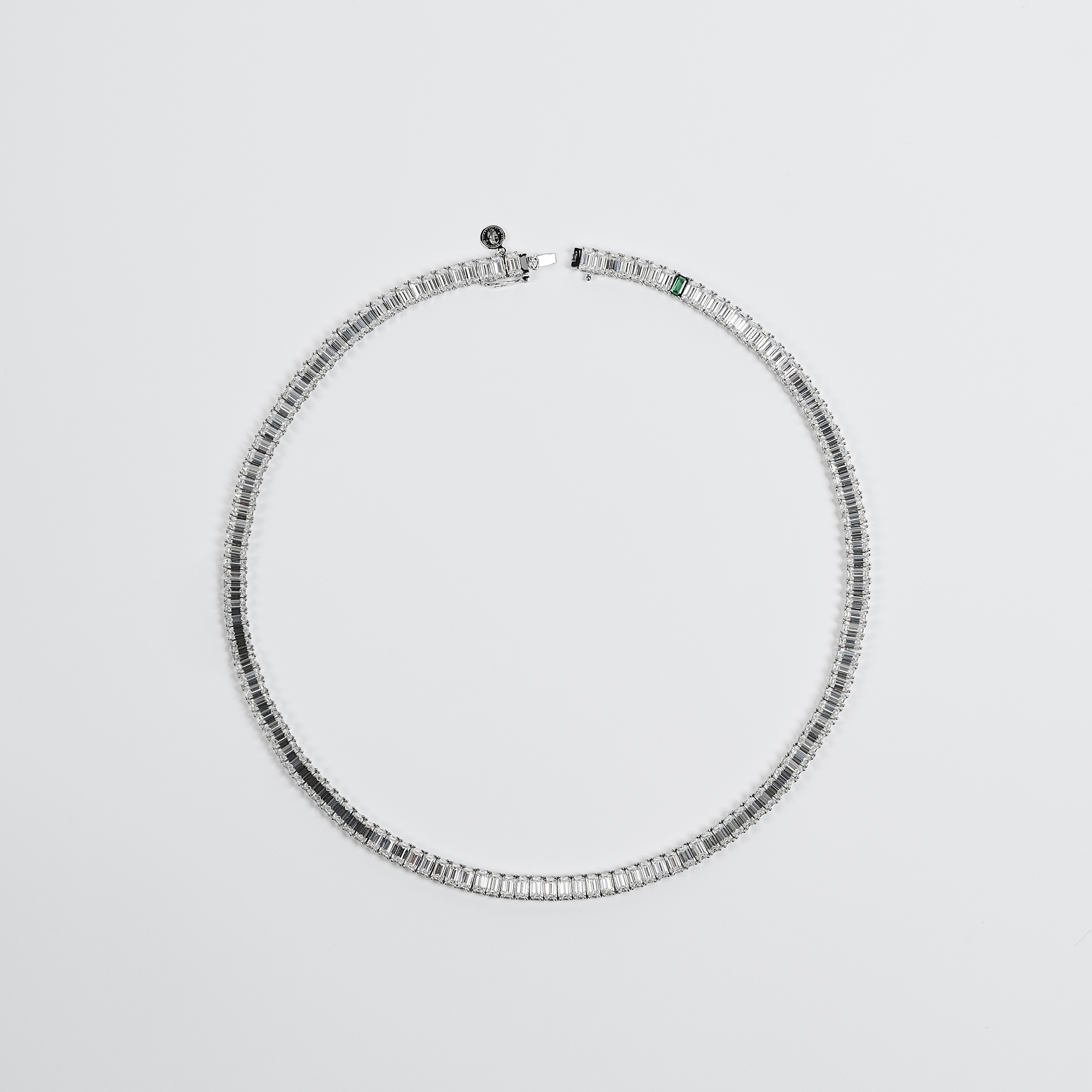 Baguette Tennis Necklace